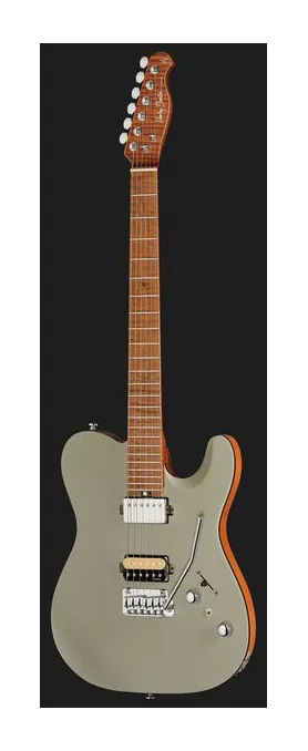 Harley Benton Fusion-T II HH MN SGR, przełącznik przetworników i gniazdo wyjściowe