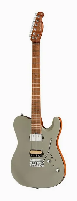 Harley Benton Fusion-T II HH MN SGR widziana od przodu