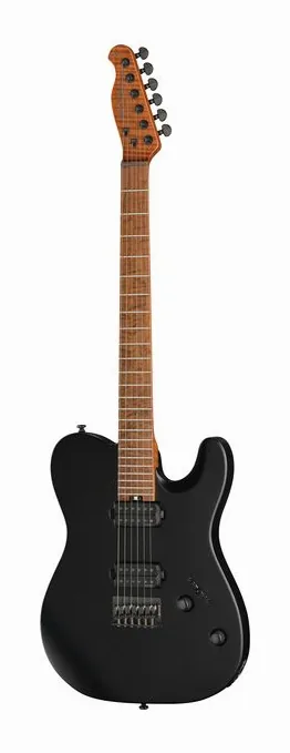 Harley Benton Fusion-T II EMG MN HT SBK ujęta od przodu na neutralnym tle