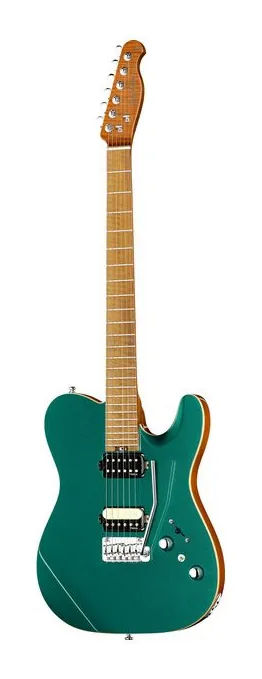 Harley Benton Fusion-T II HH MN OTC ujęta od przodu na neutralnym tle