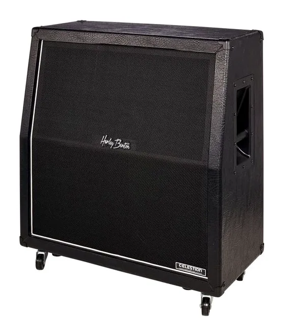 Harley Benton G412A Celestion V30 ujęta od przodu na neutralnym tle