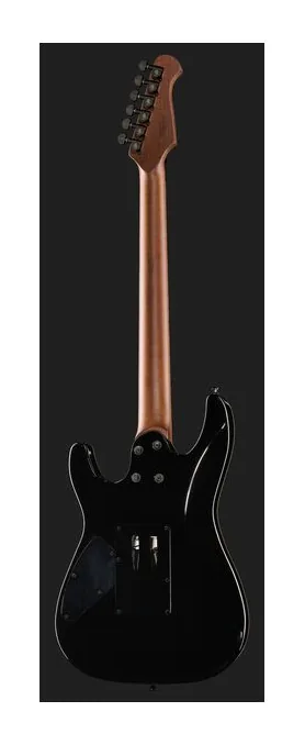 Harley Benton Guitar MAX Fusion Signature EF ujęta od przodu na neutralnym tle