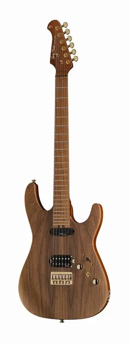 Harley Benton Guitar MAX Fusion Signature WN widziana od przodu