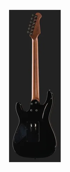 Harley Benton Guitar MAX Fusion HO w/Case, mostek i klucze strojcze