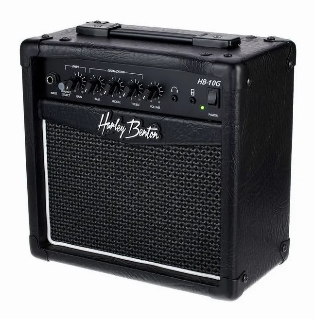 Harley Benton HB-10G z bliska od przodu