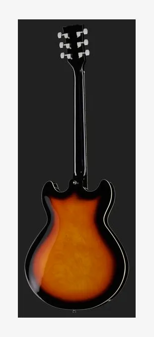 Harley Benton HB-35 VB Vintage Series, przełącznik przetworników i gniazdo wyjściowe