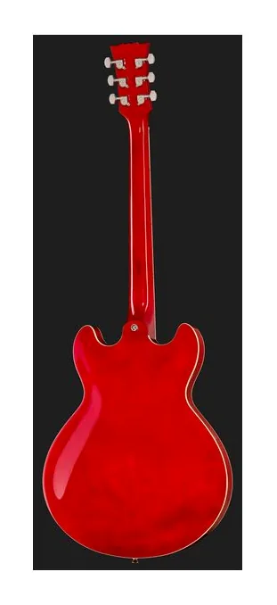 Harley Benton HB-35 CH Vintage Series w/Bag ujęta od przodu na neutralnym tle