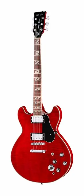 Harley Benton HB-35Plus Rotary TCH widziana od przodu
