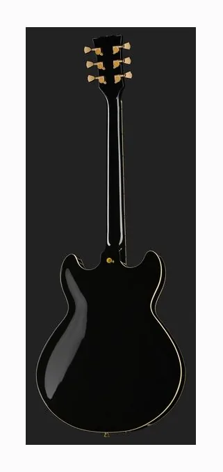 Harley Benton HB-35Plus Black w/Bag, przełącznik przetworników i gniazdo wyjściowe