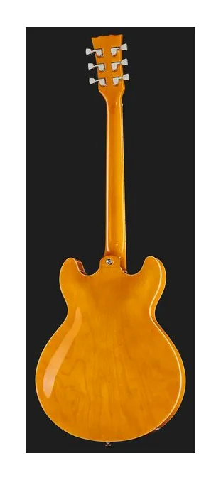 Harley Benton HB-35Plus Lemon w/Case, tył korpusu