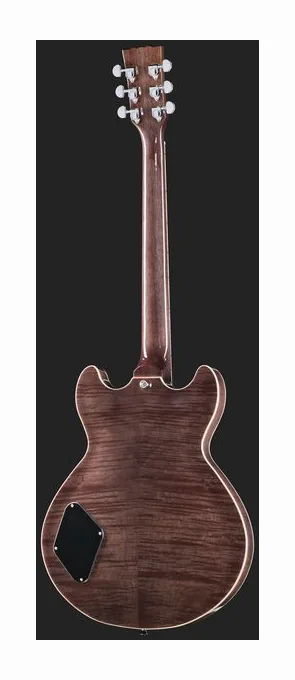 Harley Benton HB-35Plus Rotary TBK, korpus i lakier z bliska