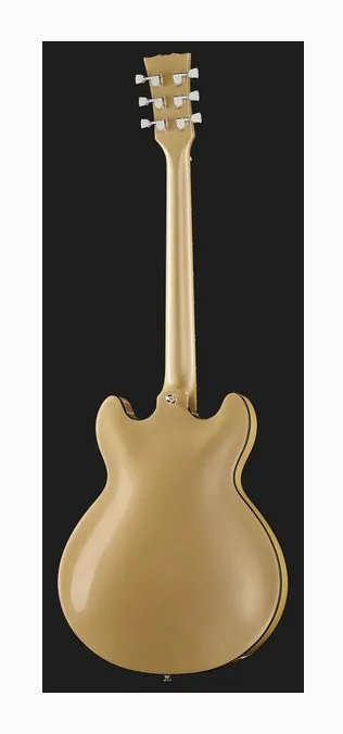 Harley Benton HB-35Plus Shoreline Gold, mostek i klucze strojcze