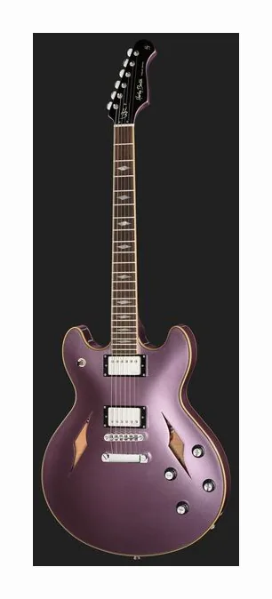 Harley Benton HB-35TL Tesla Burgundy, przełącznik przetworników i gniazdo wyjściowe