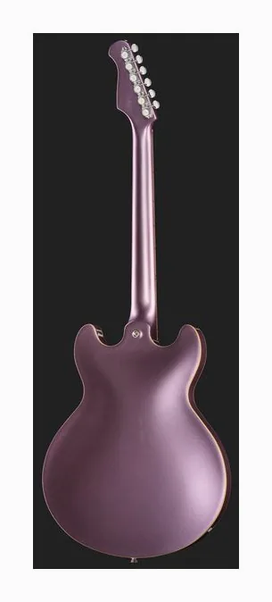 Harley Benton HB-35TL Tesla Burgundy, gryf i podstrunnica z boku