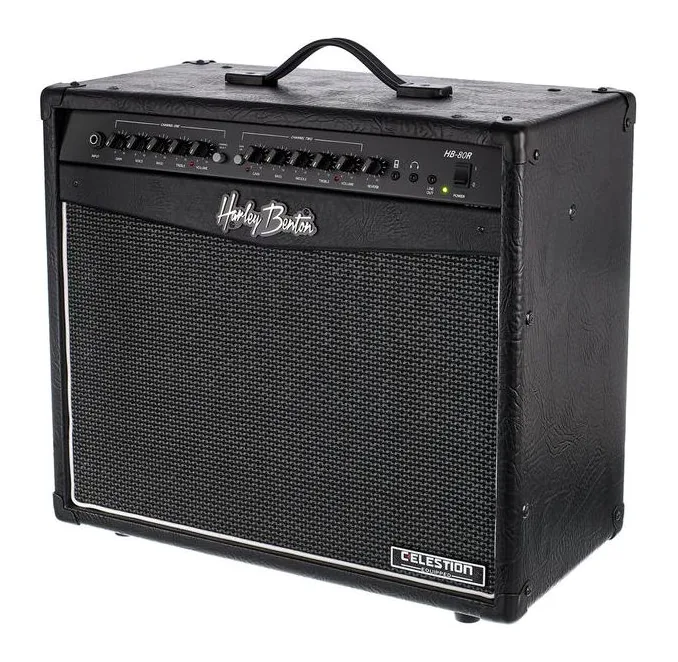Harley Benton HB-80R Celestion, gałki i przełącznik kanałów