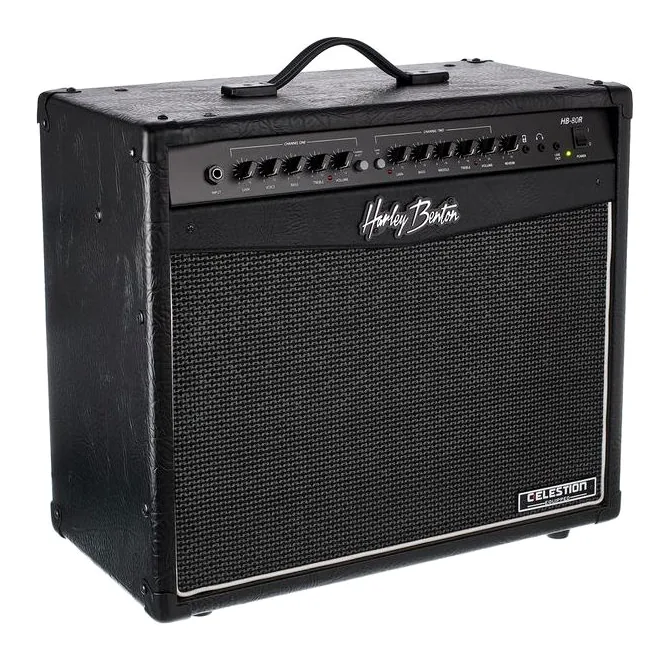Harley Benton HB-80R Celestion, gałki i przełącznik kanałów