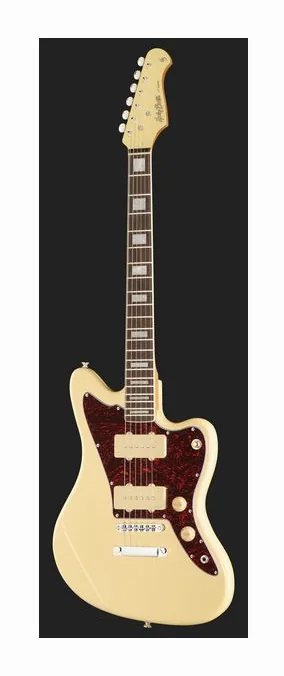 Harley Benton HB JA-60 OW w/Case, profil boczny korpusu