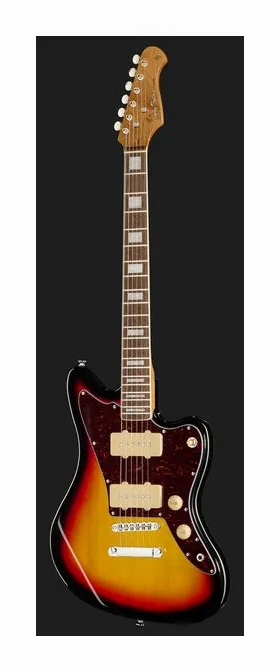Harley Benton HB JA-60SB Vint. Series w/Bag, profil boczny korpusu