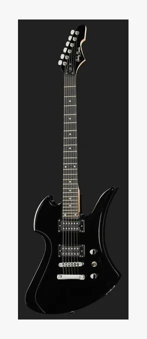 Harley Benton MB-20BK Rock Series, profil boczny korpusu