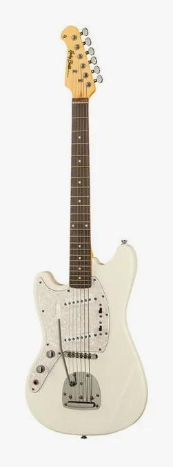 Harley Benton MS-60LH VW Vintage Series ujęta od przodu na neutralnym tle