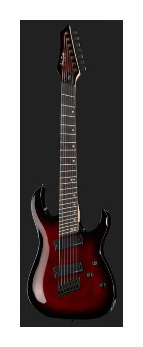 Harley Benton MultiScale-7 TPB, korpus i lakier z bliska