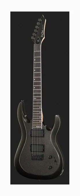 Harley Benton R-446 Graphite Metallic, przetworniki i gałki regulacji