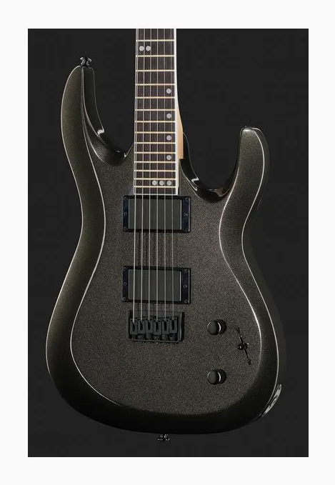 Harley Benton R-446 Graphite Metallic, profil boczny korpusu