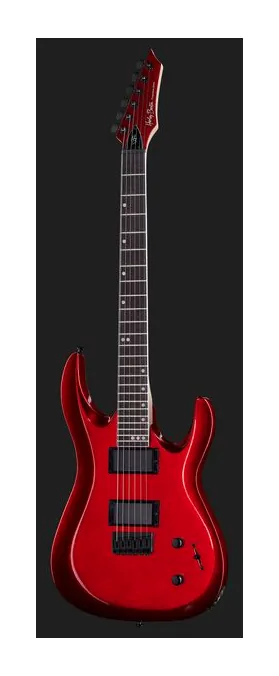 Harley Benton R-446 Blood Metallic, przełącznik przetworników i gniazdo wyjściowe