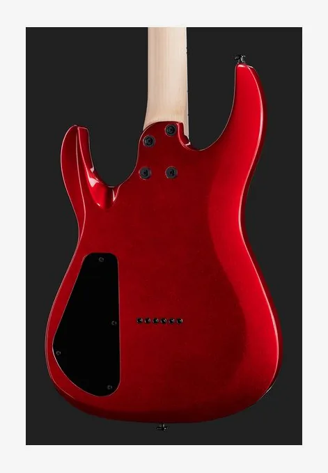 Harley Benton R-446 Blood Metallic, profil boczny korpusu