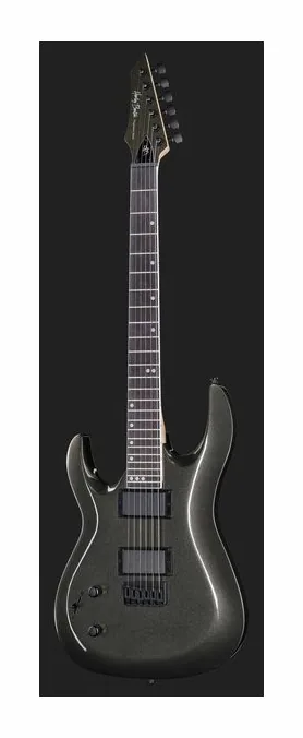 Harley Benton R-446LH Graphite Metallic, przetworniki i gałki regulacji