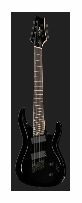 Harley Benton R-457BK MultiScale w/Bag z bliska od przodu
