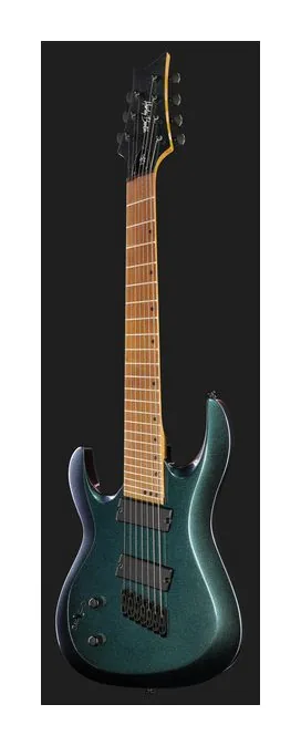 Harley Benton R-457FFB LH Roasted Multiscale, korpus i lakier z bliska