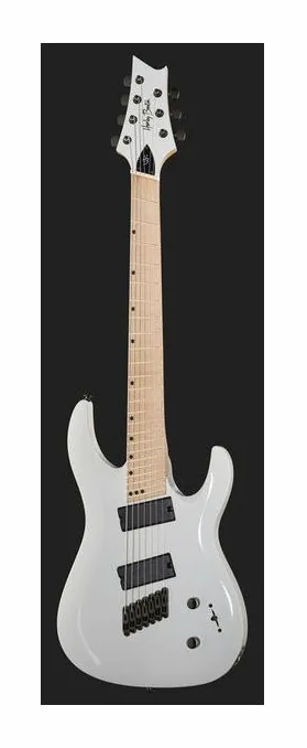 Harley Benton R-457MN WH MultiScale w/Case, gryf i podstrunnica z boku
