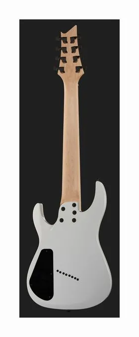 Harley Benton R-458MN WH MS w/Case, linie korpusu z góry