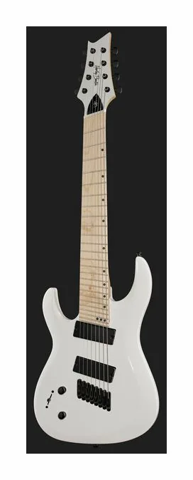 Harley Benton R-458MN LH WH MS w/Case, mostek i klucze strojcze
