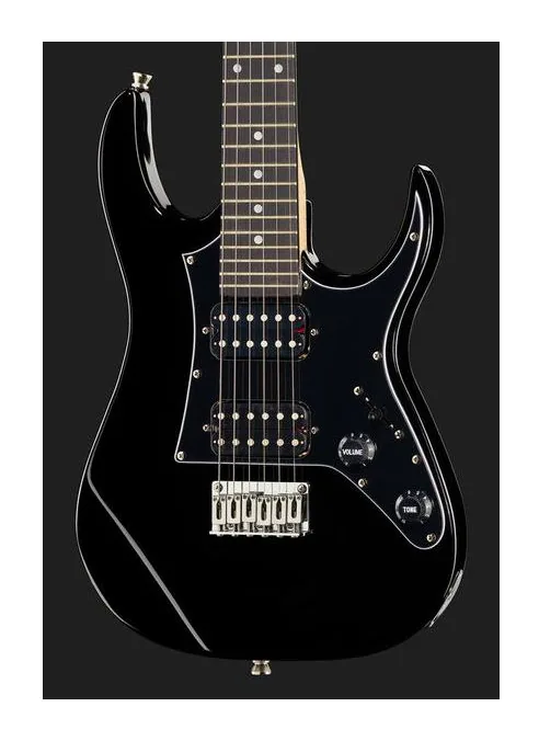 Harley Benton RG-Junior BK Rock Series, przełącznik przetworników i gniazdo wyjściowe