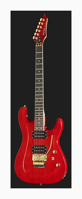 Harley Benton S-620 TR Rock Series, linie korpusu z góry