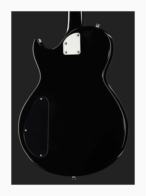 Harley Benton SC-200 BK Student Series, korpus i lakier z bliska