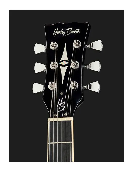 Harley Benton SC-450 BK Classic Series, prog zerowy i pierwsze pozycje na gryfie