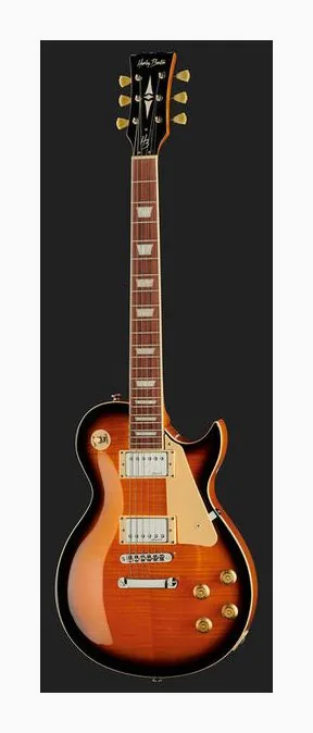 Harley Benton SC-450Plus GT Vintage Series z bliska od przodu