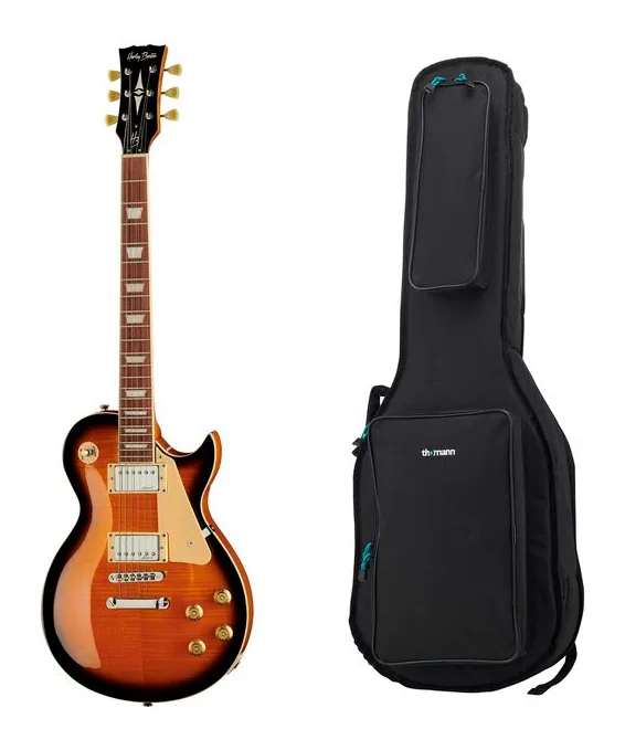 Harley Benton SC-450Plus VB V. Series w/Bag z bliska od przodu