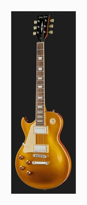Harley Benton SC-450PlusLH GT Vintage Series, korpus i lakier z bliska