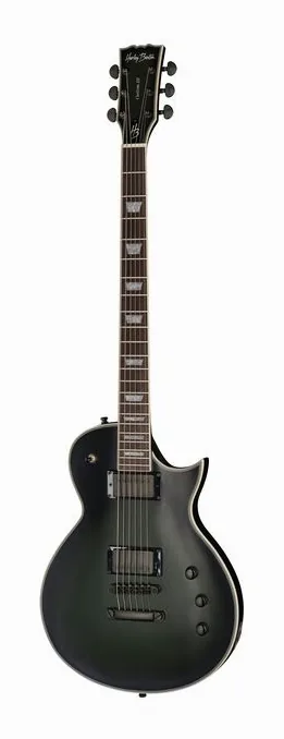 Harley Benton SC-Custom III Active WH ujęta od przodu na neutralnym tle