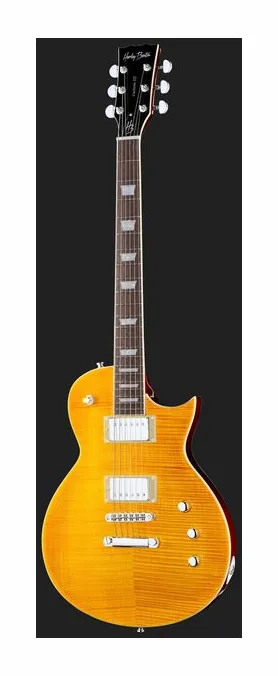 Harley Benton SC-Custom III Baritone AB, gryf i podstrunnica z boku