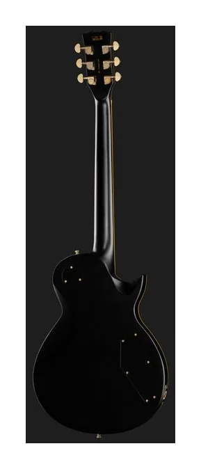 Harley Benton SC-Custom III Lemon Flame, główka z kluczami i logo