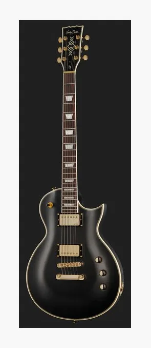Harley Benton SC-Custom III Gold Top, profil boczny korpusu