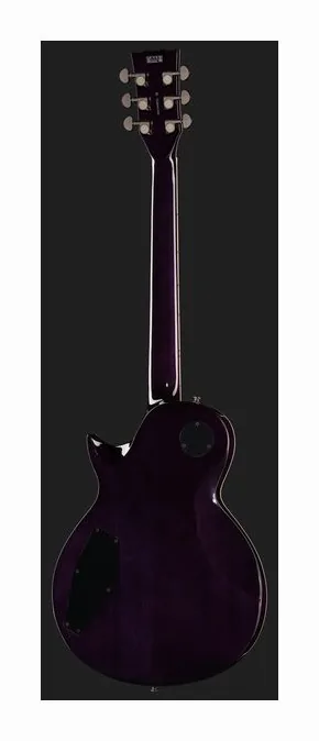 Harley Benton SC-Custom III P90 Black, profil boczny korpusu