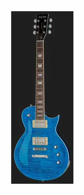 Harley Benton SC-Custom III Purple Burst, prog zerowy i pierwsze pozycje na gryfie