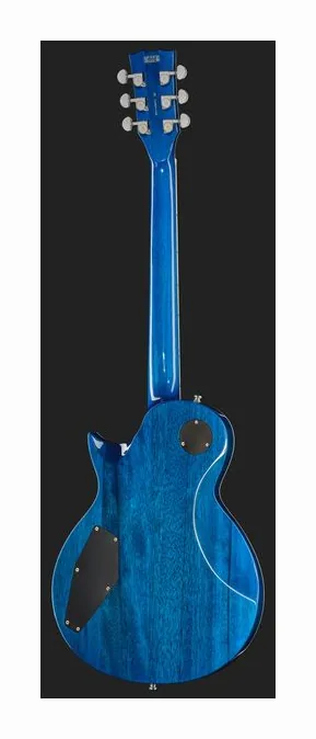 Harley Benton SC-Custom III Purple Burst, prog zerowy i pierwsze pozycje na gryfie