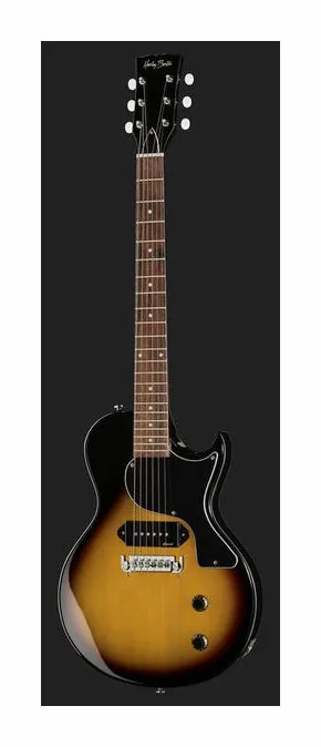 Harley Benton SC-Junior Vintage Sunbu w/Bag, prog zerowy i pierwsze pozycje na gryfie